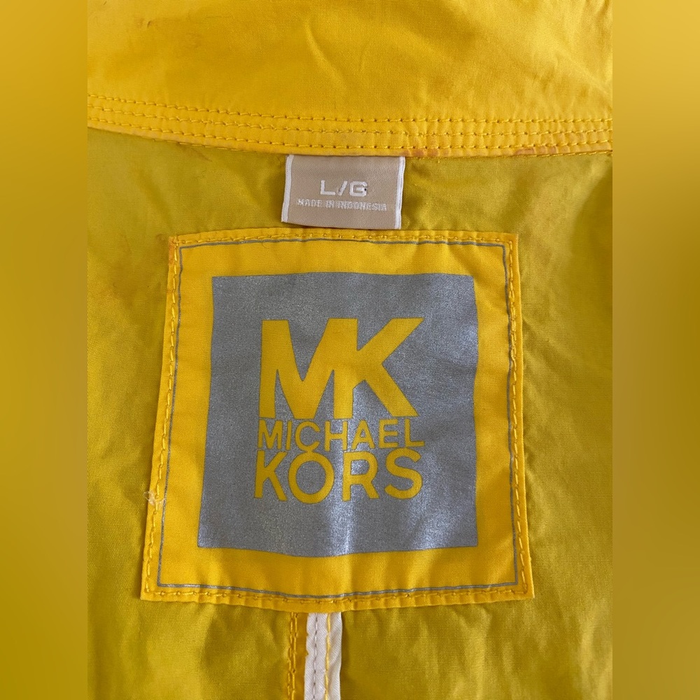 Michael Kors Trench Coat Windbreaker Jacket - Picture 8 of 12